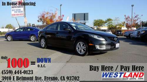 2010 Mazda 6: BUY HERE PAY HERE - cars & trucks - by dealer -... for sale in Fresno, CA
