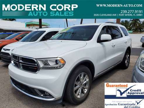 2014 Dodge Durango Limited - Leather, Navi, Powerful V6 - cars &... for sale in Fort Myers, FL