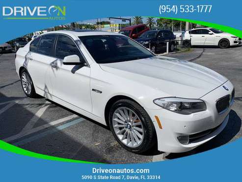 2013 BMW 5 Series - cars & trucks - by dealer - vehicle automotive... for sale in Davie, FL