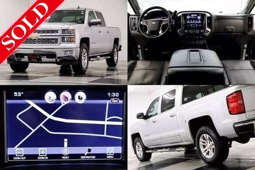 HEATED COOLED LEATHER! 2015 Chevrolet Silverado 1500 4X4 Crew Cab -... for sale in Clinton, AR