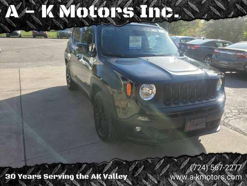 2017 Jeep Renegade Altitude 4dr SUV EVERYONE IS APPROVED! - cars &... for sale in Vandergrift, PA