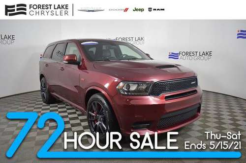 2020 Dodge Durango AWD All Wheel Drive SRT SUV - - by for sale in Forest Lake, MN