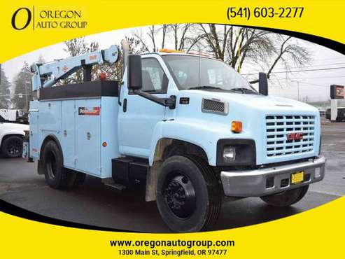 2005 GMC C7500 Service/Mechanics Truck w/Cat DSL & 8600LB Crane! for sale in Springfield, OR