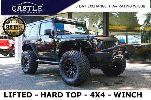 2013 Jeep Wrangler 4x4 4WD Certified SUV Sport Convertible - cars & for sale in Lynnwood, OR