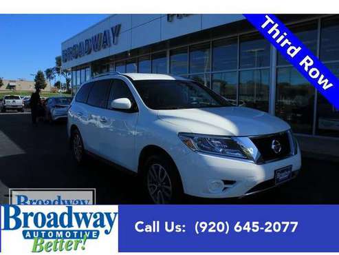 2016 Nissan Pathfinder SUV S - Nissan Glacier White for sale in Green Bay, WI