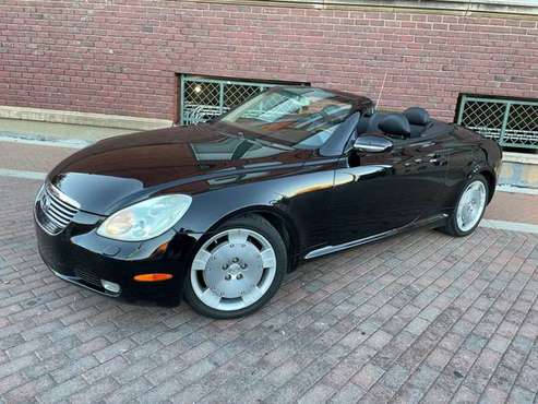 2002 LEXUS SC430 CONVERTIBLE! BLACK ON BLACK! NO ACCIDENTS! CLEAN! -... for sale in Wichita, KS