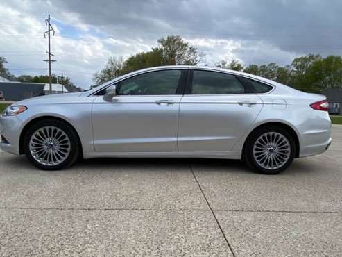 2014 Ford Fusion Titanium heated seats sunroof new tires! - cars & for sale in Waterloo, IA