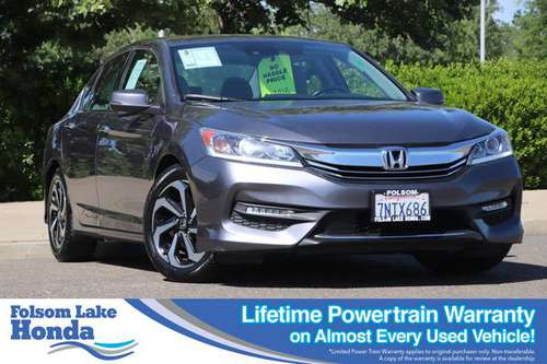 2016 Honda Accord EX-L w/Navigation and Honda Sensing SKU: 32951 for sale in Rancho Cordova, CA