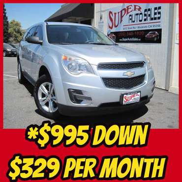 *$995 Down & *$329 Per Month on this 2011 Chevrolet Equinox! for sale in Modesto, CA