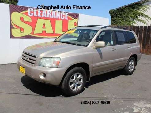 2005 TOYOTA HIGHLANDER for sale in Gilroy, CA