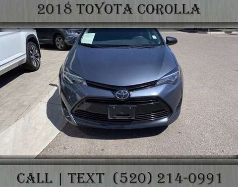 2018 Toyota Corolla - - by dealer - vehicle automotive for sale in Tucson, AZ
