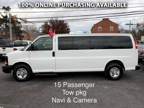 2016 Chevrolet Chevy Express Passenger RWD 3500 155 LS w/1LS - 100 -... for sale in Baltimore, MD