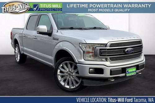 2018 Ford F-150 4x4 4WD F150 Truck Limited Crew Cab for sale in Tacoma, WA