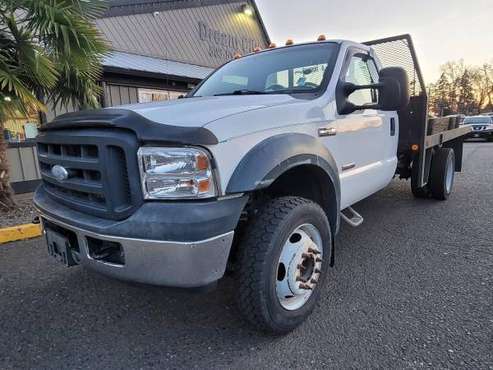 2006 Ford F550 Super Duty Regular Cab & Chassis Diesel 165 Truck for sale in Portland, OR