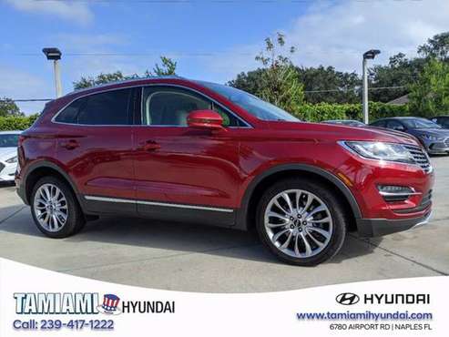 2015 LINCOLN MKC Red ****SPECIAL PRICING!** - cars & trucks - by... for sale in Naples, FL