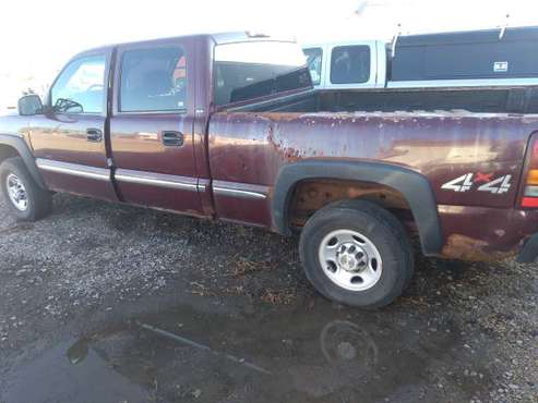 2002 GMC 2500 4X4 CREW ------ WESTERN BRACKET - cars & trucks - by... for sale in Cottage Grove, WI
