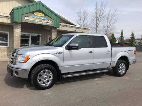 2013 Ford F-150 Crew Cab Lariat 4x4 Clean out of state Truck - cars for sale in Forest Lake, MN
