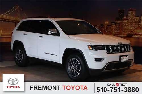 *2019* *Jeep* *Grand Cherokee* *Limited* - cars & trucks - by dealer... for sale in Fremont, CA