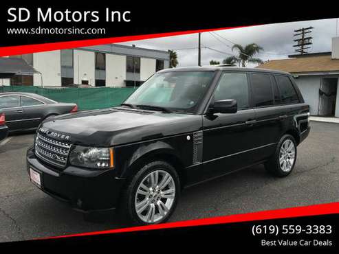 2011 Land Rover Range Rover HSE LUXURY Low Mileage 53544 - cars & for sale in La Mesa, CA