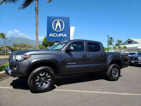 2018 Toyota Tacoma TRD Off Road 4x4 4dr Double Cab 5.0 ft SB 6A... for sale in Kahului, HI