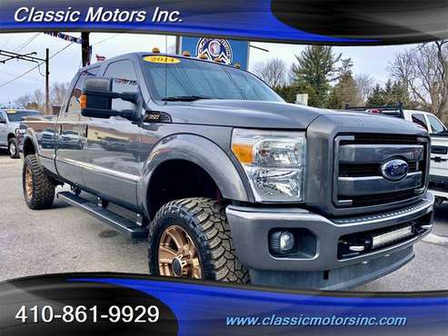 2014 Ford F-350 Crew Cab Lariat 4X4 LONG BED! LOADED! - cars & for sale in Finksburg, DE