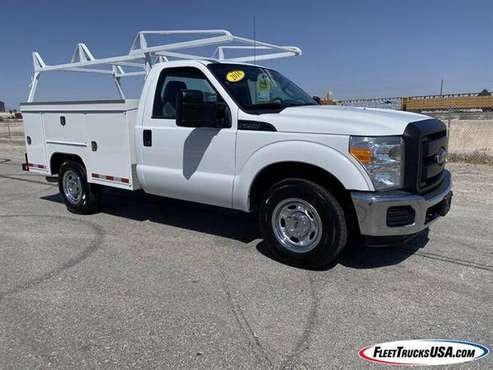 2016 FORD F250 UTILITY TRUCK w/SCELZI SERVICE BED & ONLY 35K for sale in Las Vegas, WY