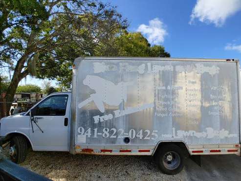 2003 Chevy 3500 Box truck 14ft box - cars & trucks - by owner -... for sale in Sarasota, FL