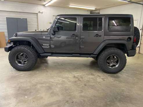 2017 Jeep Wrangler Unlimited Sport S Lifted, 35" Tires, Clean! 6... for sale in Park Hills, MO