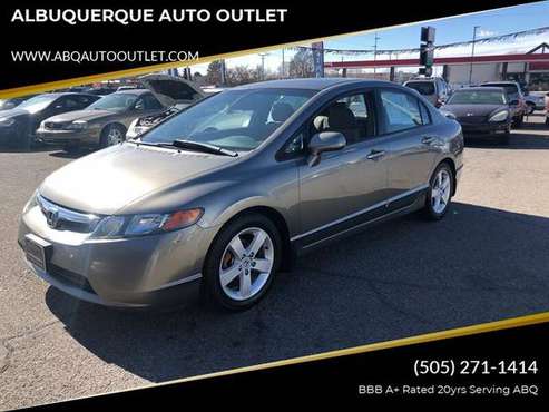 HONDA CIVIC EX 4DR AT CLEAN LOW MILES WARRANTED WE FINANCE & TRADE -... for sale in Albuquerque, NM