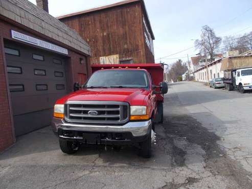 2000 ford f550 sd dump w/plow 7 3 - - by dealer for sale in Fitchburg, MA