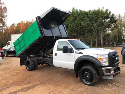 Damaged Needs Repair 2011 Ford F450 super duty Dump truck - cars &... for sale in Spartanburg, TN