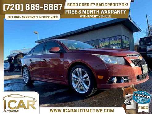 2012 Chevrolet Cruze LTZ PRICED TO SELL! - cars & trucks - by dealer... for sale in Golden, CO