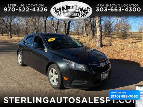 2014 Chevrolet Chevy Cruze 4dr Sdn Auto 1LT - CALL/TEXT TODAY! -... for sale in Sterling, CO