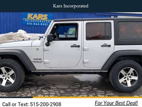 2012 Jeep Wrangler Unlimited Sport suv Silver - - by for sale in Pleasant Hill, IA