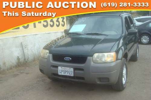 2001 Ford Escape Public Auction Opening Bid - cars & trucks - by... for sale in Mission Valley, CA