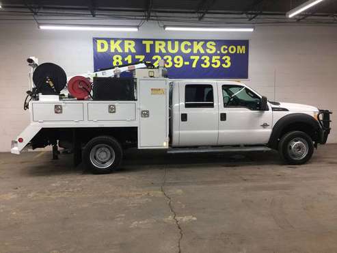 2012 Ford F550 XL CrewCab PowerStroke Diesel PTO Operated 3200lb for sale in AL