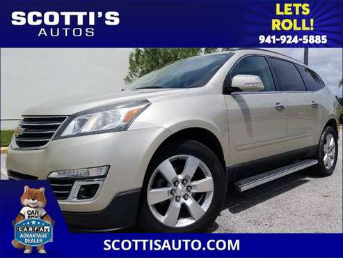 2015 Chevrolet Traverse LTZ~ 1-OWNER~ CLEAN CARFAX~ 3RD ROW SEAT~... for sale in Sarasota, FL