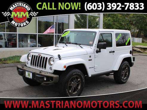 2016 Jeep Wrangler 4WD HARDTOP!!! LEATHER!! tOUCHSCREEN!! HARD TO FIN for sale in Salem, NH