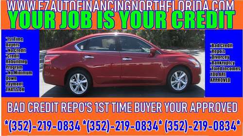 2013 Nissan Altima 4dr Sdn I4 2.5 S BAD CREDIT NO CREDIT REPO,S THATS for sale in Gainesville, FL