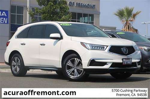2019 Acura MDX SUV ( Acura of Fremont : CALL ) - cars & trucks - by... for sale in Fremont, CA