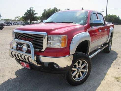 2013 GMC Sierra 1500 truck SLE - Red for sale in Bonham, TX