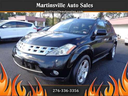 2004 Nissan Murano SL AWD - cars & trucks - by dealer - vehicle... for sale in Martinsville, NC