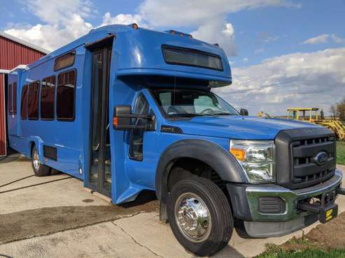 2012 Ford F550 Bus - cars & trucks - by owner - vehicle automotive... for sale in Benton Ridge, OH