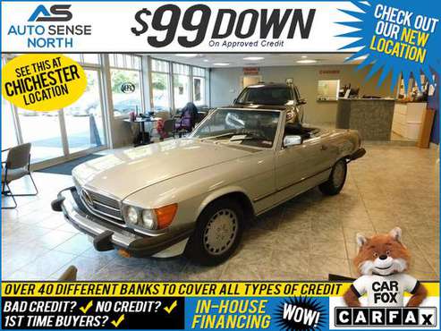 1987 Mercedes-Benz 500-Class 560 SL - BAD CREDIT OK! - cars & trucks... for sale in Chichester, VT