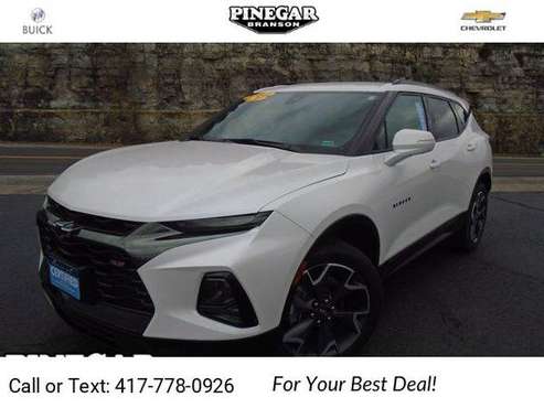2020 Chevy Chevrolet Blazer RS suv White - - by dealer for sale in Branson, MO