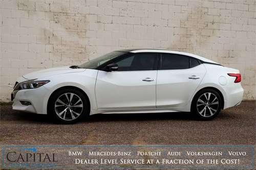 1-Owner Luxury Sedan for Only $21k! 2017 Nissan Maxima PLATINUM! -... for sale in Eau Claire, WI