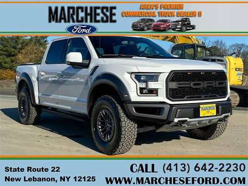 2019 Ford F-150 Raptor 4x4 4dr Supercrew 5.5 ft. SB - truck - cars &... for sale in New Lebanon, MA