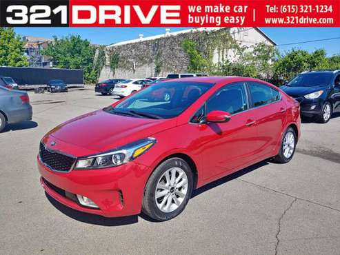 2017 Kia Forte Red Guaranteed Approval - - by for sale in Nashville, TN