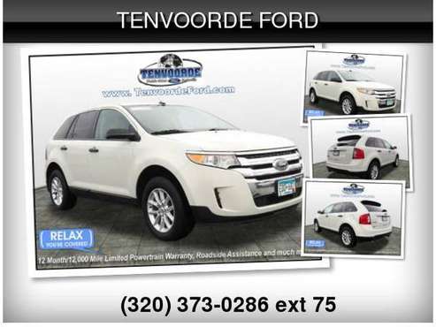 2013 Ford Edge SE $1040 Down Delivers! - cars & trucks - by dealer -... for sale in ST Cloud, MN