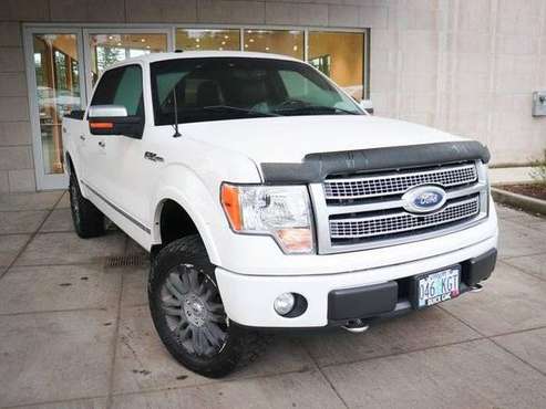 2012 Ford F-150 4x4 F150 Truck 4WD SuperCrew 145 Platinum Crew Cab for sale in Portland, OR